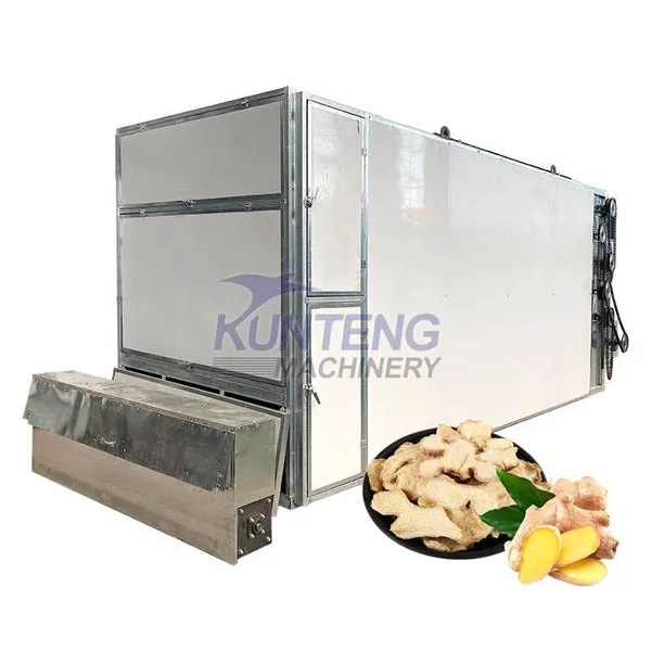 Tunnel Continuous Oven Industrial Vegetables Turmeric Dehydrator Dehydrated Onion Cucumber Dryer Machine for Garlic Potato EPC