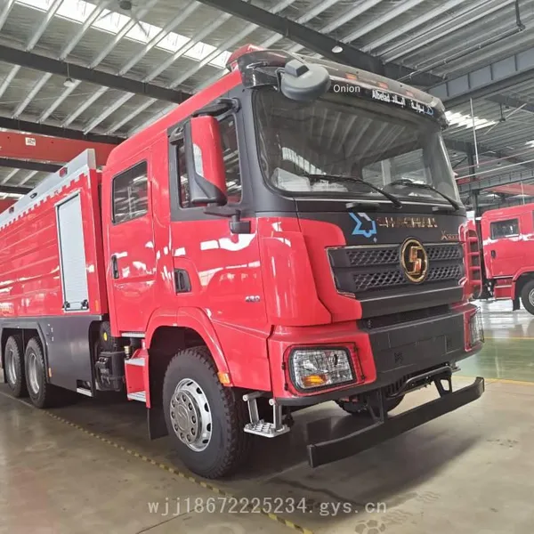 Shaanxi Auto Delong X3000 Heavy-duty Fire Rescue Vehicle, All-round Accessible and High-efficiency Fire Extinguishing Vehicle photo-2