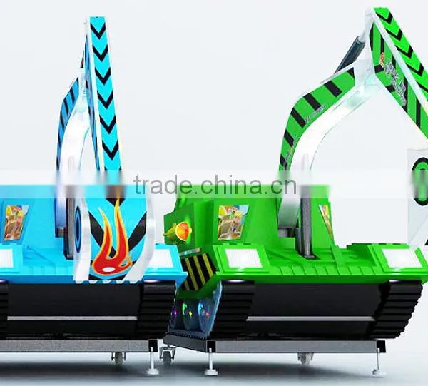 QH-E007 2015 New Product Children Racing Car Simulate Excavator photo-3