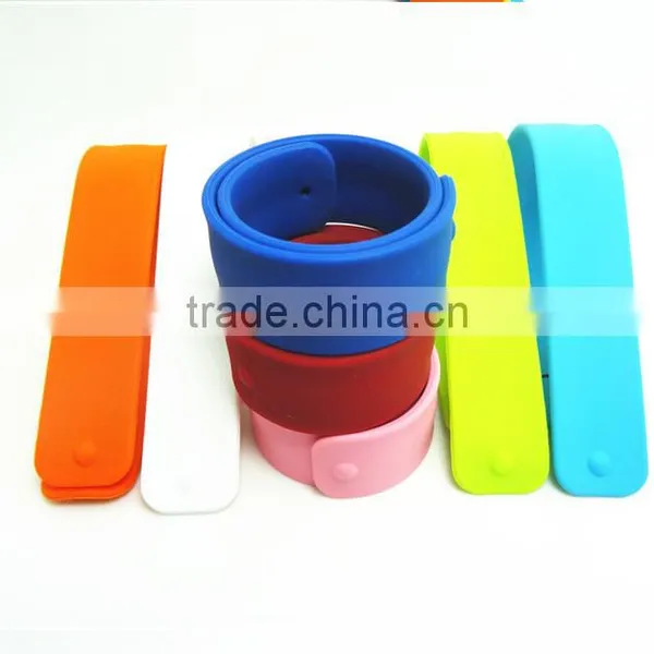 2015 Promotional Silicone Slap Watch With Janpanese Movement photo-2