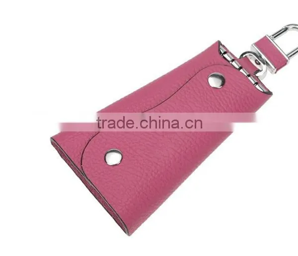 2016 Hot Sale Leather Keychains Leather Key Bag Leather Key Holder