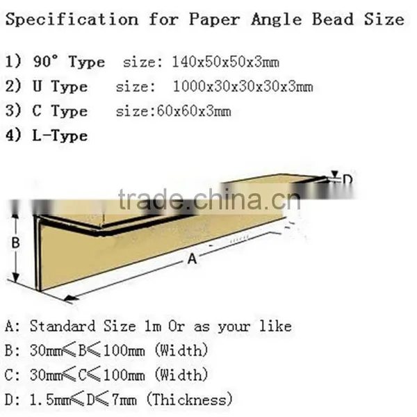 Protective Packaging Material Kraft Paper Edge Protector Custom Size,corrugated Edge Protectors photo-2