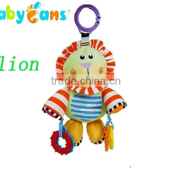 Babyfans Baby Teething Ring Toys Baby Rattle Toy With Plush Elephant Cheap Toys From China photo-5