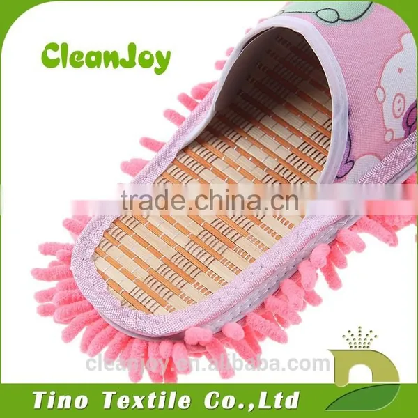 High Quality Custom Chenille Women Bathroom Slipper photo-5