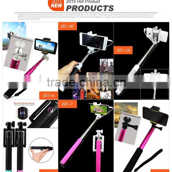 2015 New Hot Producct Mini Colourful Selfie Stick photo-3