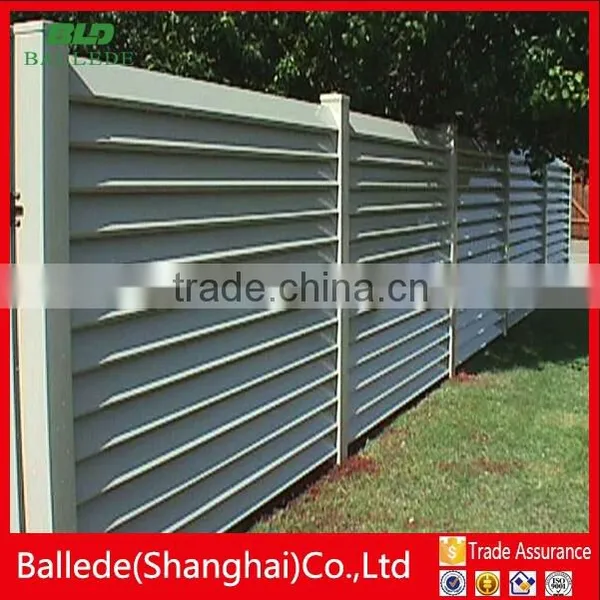 High Quality Prefabricated Fixed Louver Fence photo-6