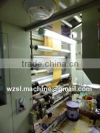 Plastic Paper Aluminum Foil High Speed Computer Rotogravure Printer photo-3