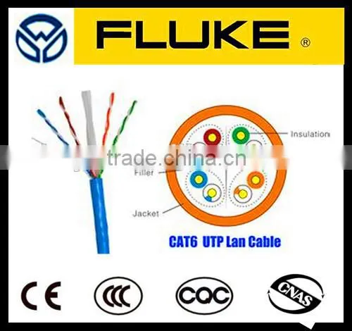 305m Ftp Fluck Cat6 Lan Cable With PVC/LZSH Jacket