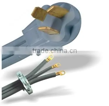Range Cord NEMA 10-50P Plug With SRDT Flat Cable UL CUL Approval.