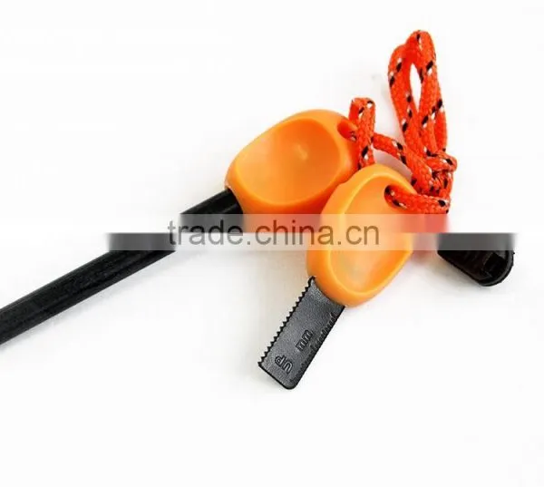 Top Hot Selling With Compass Whistle Function Magnesium Fire Starter Survival Sets photo-4