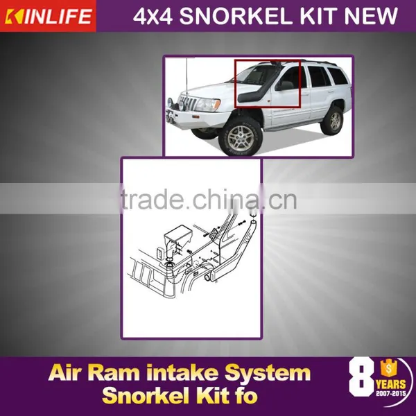 Air Ram Intake System Snorkel Kit for 1993-1998 Jeep Grand Cherokee 4x4 Off Road photo-3
