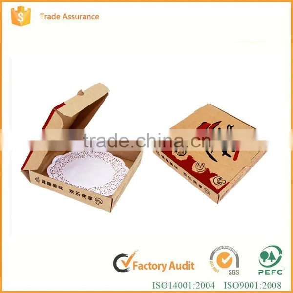 Wholesale Custom Printing Folding Corrugated Pizza Box photo-3