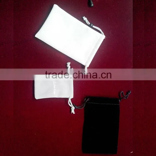 High-end Velour Smart Phone Bag With Button photo-4