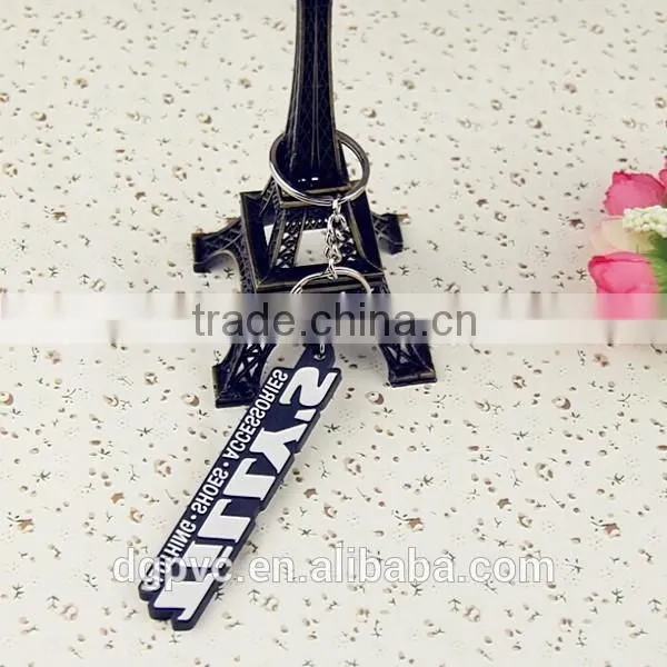 Factory Manufacture & Wholesale Promotional PVC Keychain Ring