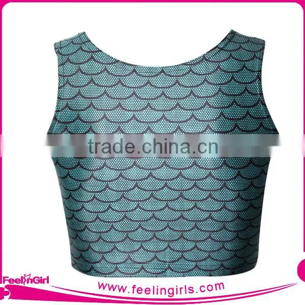 Wholesale Fancy Sleeveless Organic Cotton Tank Tops for Ladies Women photo-6