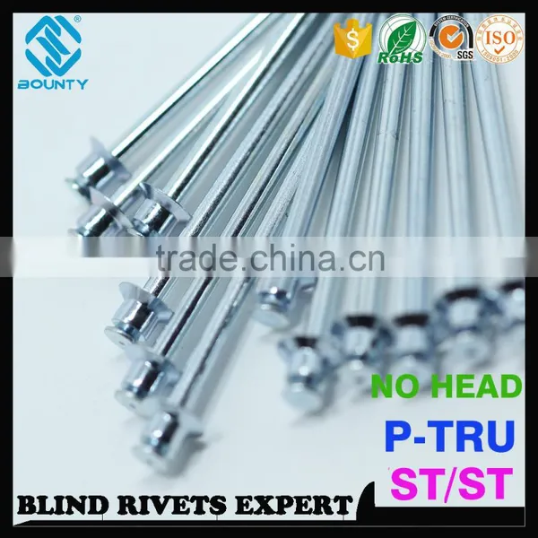 HIGH QUALITY DOUBLE CSK COUNTERSUNK STEEL POP PT RIVETS FOR COMPUTER ENCLOSURES photo-3