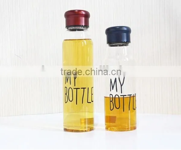 2015 New Style 550ML High Borosilicate Glass Water Bottle photo-2