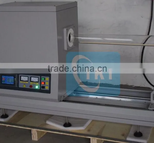 1200C Max Fast Heating / Cooling Sliding RTPTube Furnace With Quartz Tube photo-2