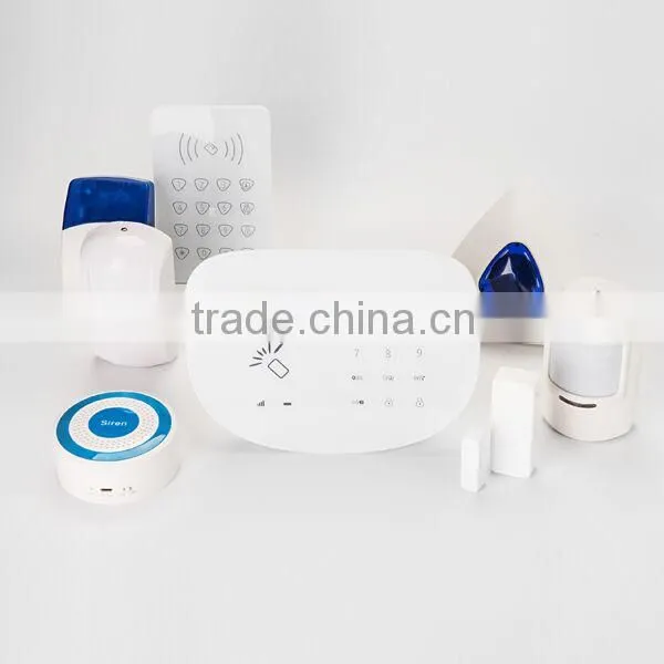Wireless GSM Home Security Alarm System, Android+IOS APP Wireless Alarm, RFID GSM Home Wireless Alarm photo-4