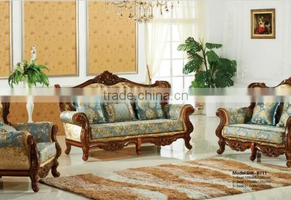 Cheap Corner Sofa Furniture Wood Sofa Dragon Mart Dubai Design Furniture photo-2