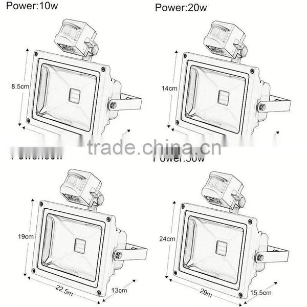 Perfect Power Waterproof Bridgelux 200w Led Floodlight Perfect Power photo-3