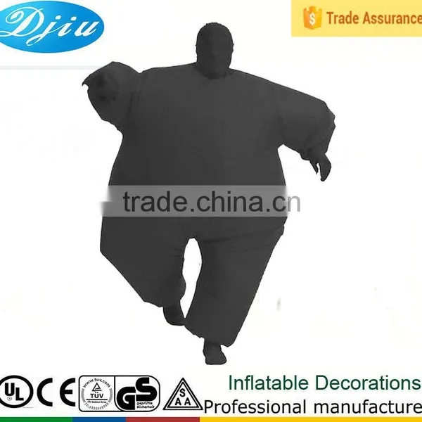 DJ-CO-148 Funny Adult Halloween Costume Inflatable Ghostbusters Stay Marshmallow Man Led Costume photo-3