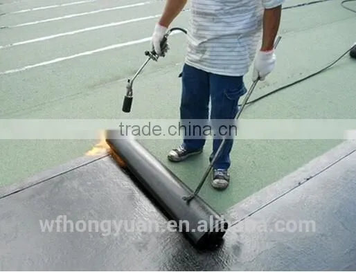 APP Rubber Modified Bitumen Film/ Torch on Roofing Sheet/ Asphalt Roofing Felt With ISO photo-2