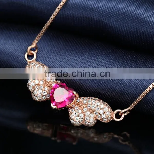 Custom Micro Pave White Cubic Zirconia 925 Sterling Silver Butterfly Pendant Necklace Pendant photo-4