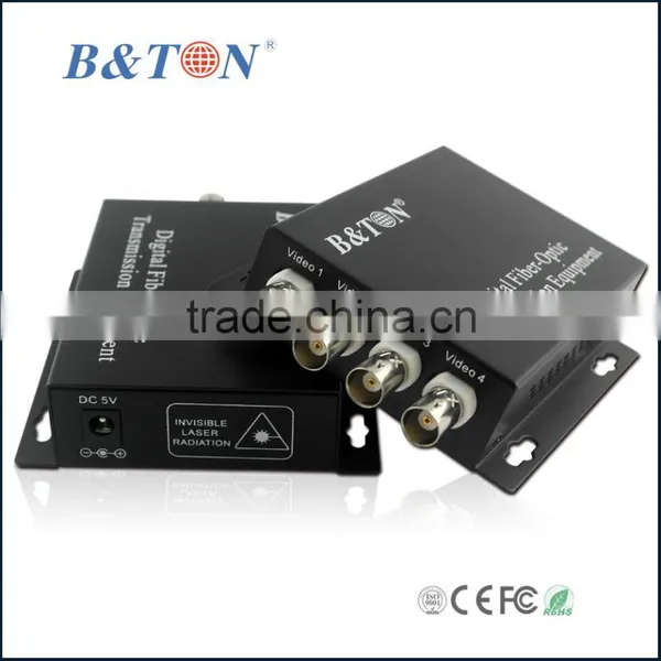 1/2/4/8/16/32 Channels Digital Video Audio Fiber Optical Converter for CCTV Security photo-2