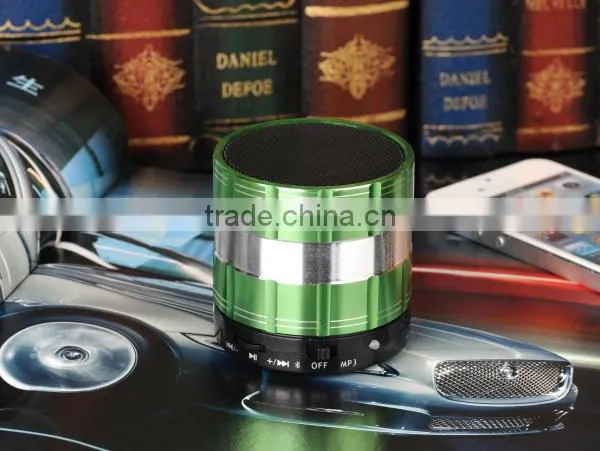 Colorful Portable Hands Free Bluetooth Speaker, Unique Design Support TF Card/MP3, High Quality Super Bass Mobile Phone Speaker photo-3
