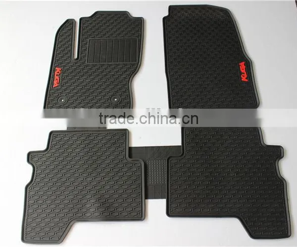 5PCS RUBBER MAT PVC CAR PARTS CAR FLOOR MAT FOR FORD KUGA CAR MAT photo-6