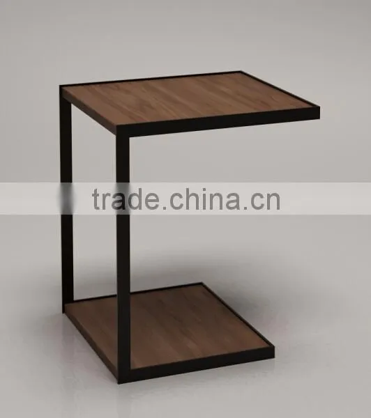 European Modern Solid Wood Small Side Table (T-81) photo-4