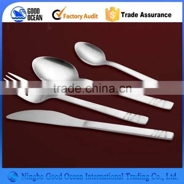 24pcs 2cr14 18/0 Stainless Steel Cutlery Cutlery Set,stainless Steel Cutlery Set 2cr14 photo-5