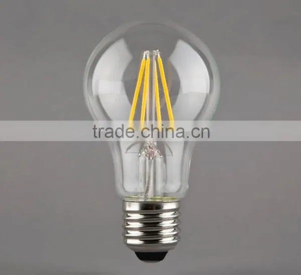 Edison Led Bulb Filament 6w CE ROHS A60 China Manufacturer photo-3