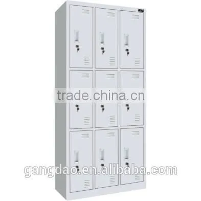 Chinese Factory Sale Steel Locker With Clothes Cabinet Hanging and Shelf photo-4