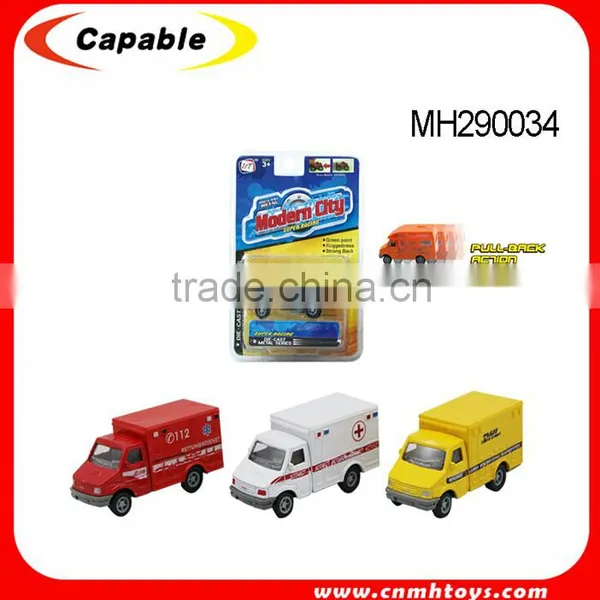 Die Cast Toys Mini Car Toy Pull Back Ambulance Toys