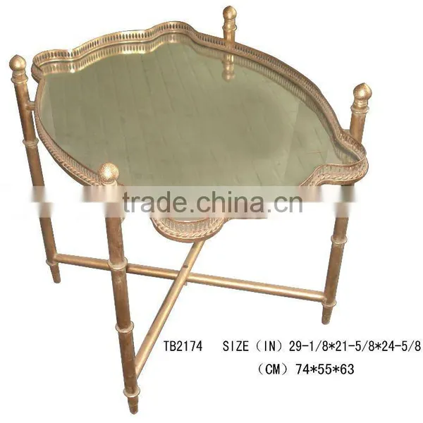 Metal console table