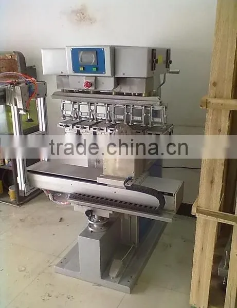 Shuttle 6 Color Pad Printing Machine for Toy photo-3