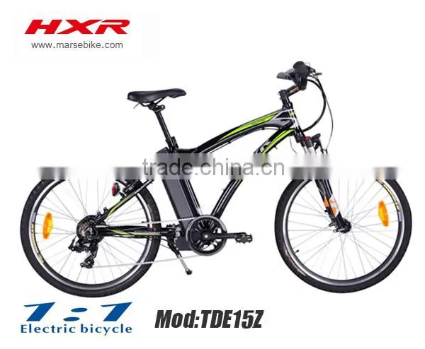 2014 New Models With SGS Certification With 250w 36v 10ah Mountain Electric Bicycle for Europe Market