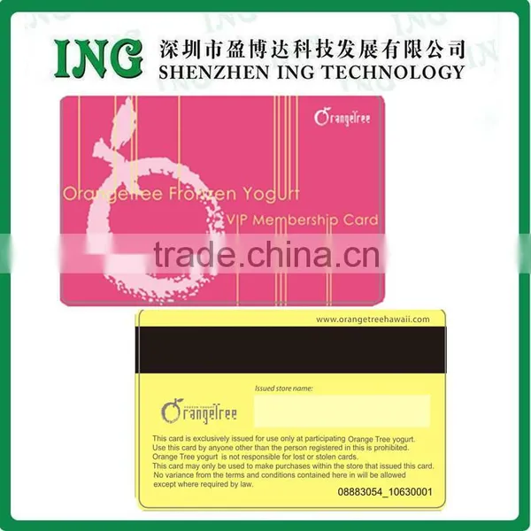 Manufacturer Blank White Plastic Magnetic Stripe Card photo-6