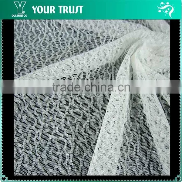 New Invention Rose 60 Gram 70% Nylon+30% Rayon Woven Mesh Fabric Swiss Lace photo-2