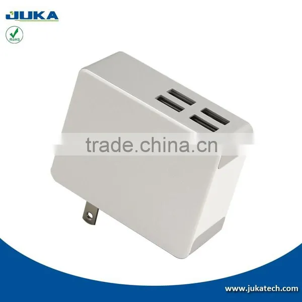 Universal Cell Phone Tralve Portavle 25W 4 Port Micro Usb Wall Charger photo-3