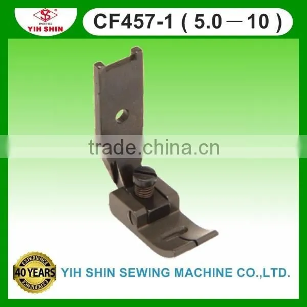 Industrial Sewing Machine Parts ZIG-ZAG Machine ZIG-ZAG Teflon Coated Feet CF457-1 ( 5.0-10 ) Presser Feet