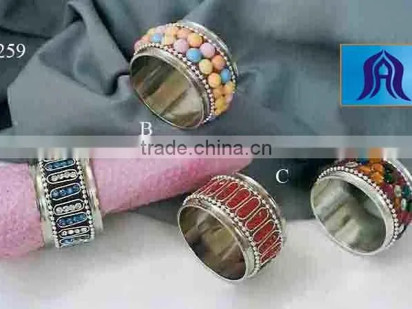 Beaded Napkin Rings