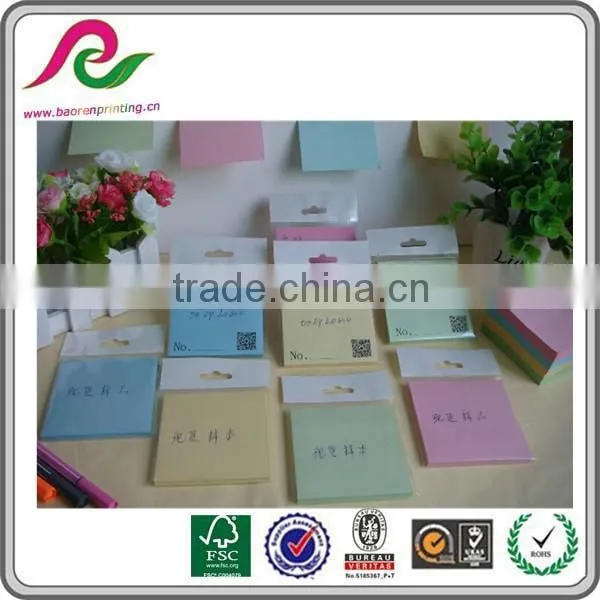 Memo Block Note Pad Style and Self-Adhesive Feature Sticky Note photo-4
