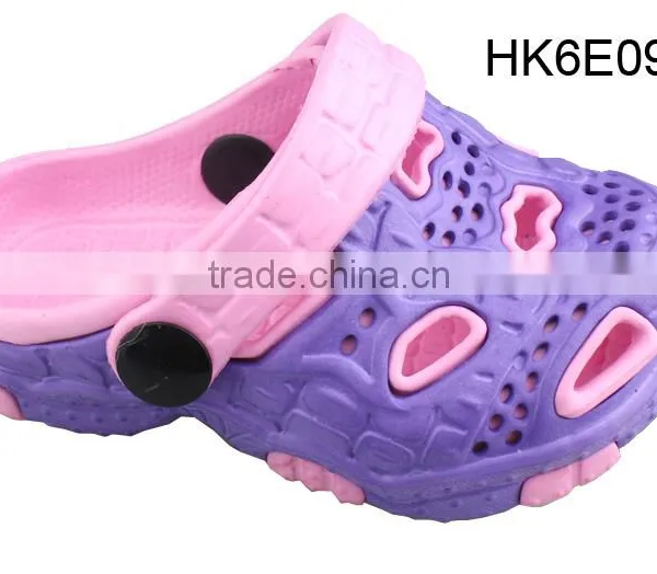 Kids Breathable Holiday Footwear Slip-on EVA Injection Garden Sandals Shoes EVA Clogs photo-2
