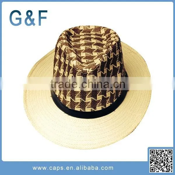 High Quality Custom Paper Panama Straw Hat For Sale photo-6