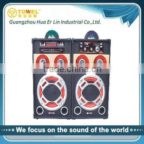 2.0 Active Speaker With Microphone Karaoke Home Theater Speaker Box Speaker