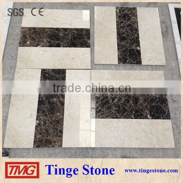 Hotel Flooring Marble Medallion Colorful Border Designs photo-4