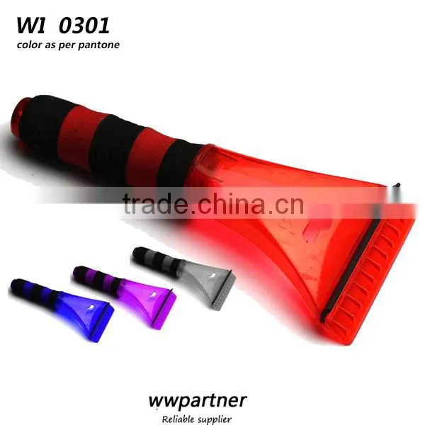 Trapezoid Shaped Plastic Ice Scraper Squeegee With Custom Logo for Promotion photo-6